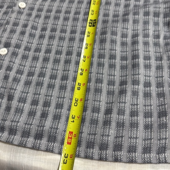 (P) Columbia Men's Gray Plaid Shirt, Modal Blend, XXL - Picture 10 of 13